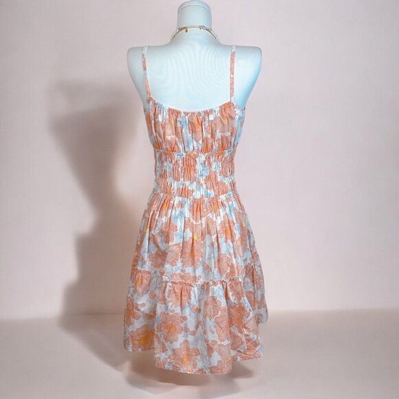 NWOT Lusana Mini Dress in Lotus Floral - Picture 5 of 5